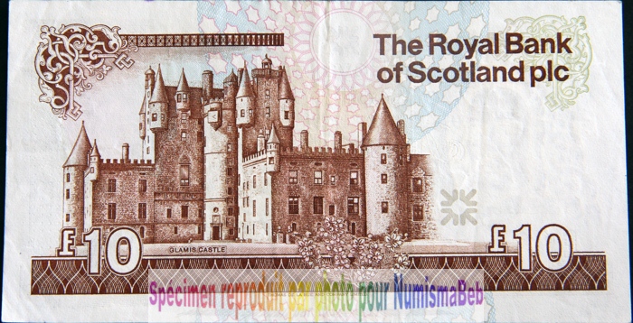 10 Livres sterling Ecosse Royal Bank of Scotland 2006